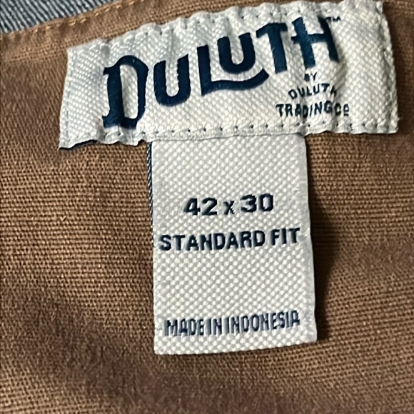 DULUTH Ballroom Double Flex Jeans 42 Waist Workwear Cotton Blend Standard fit - Picture 4 of 9